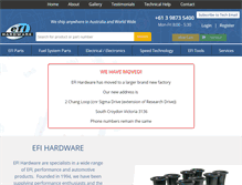 Tablet Screenshot of efihardware.com